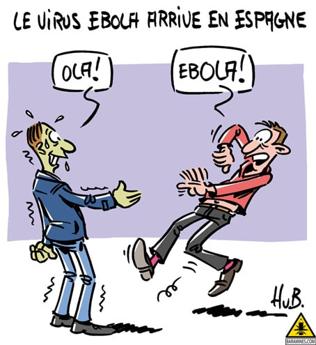 Ebola arrive en Espagne
